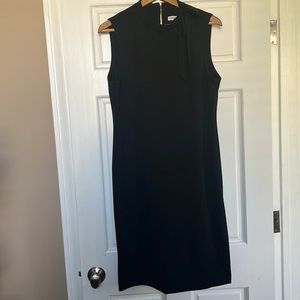 Black Calvin Klein Dress with gold zipper